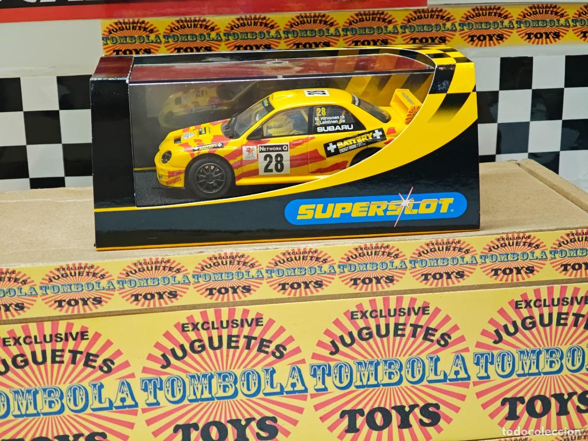 Slot Cars: SUBARU IMPREZA WRC N#28 BATTERY SUPERSLOT FLY SPIRIT SCALEXTRIC SUPERSLOT REVELL