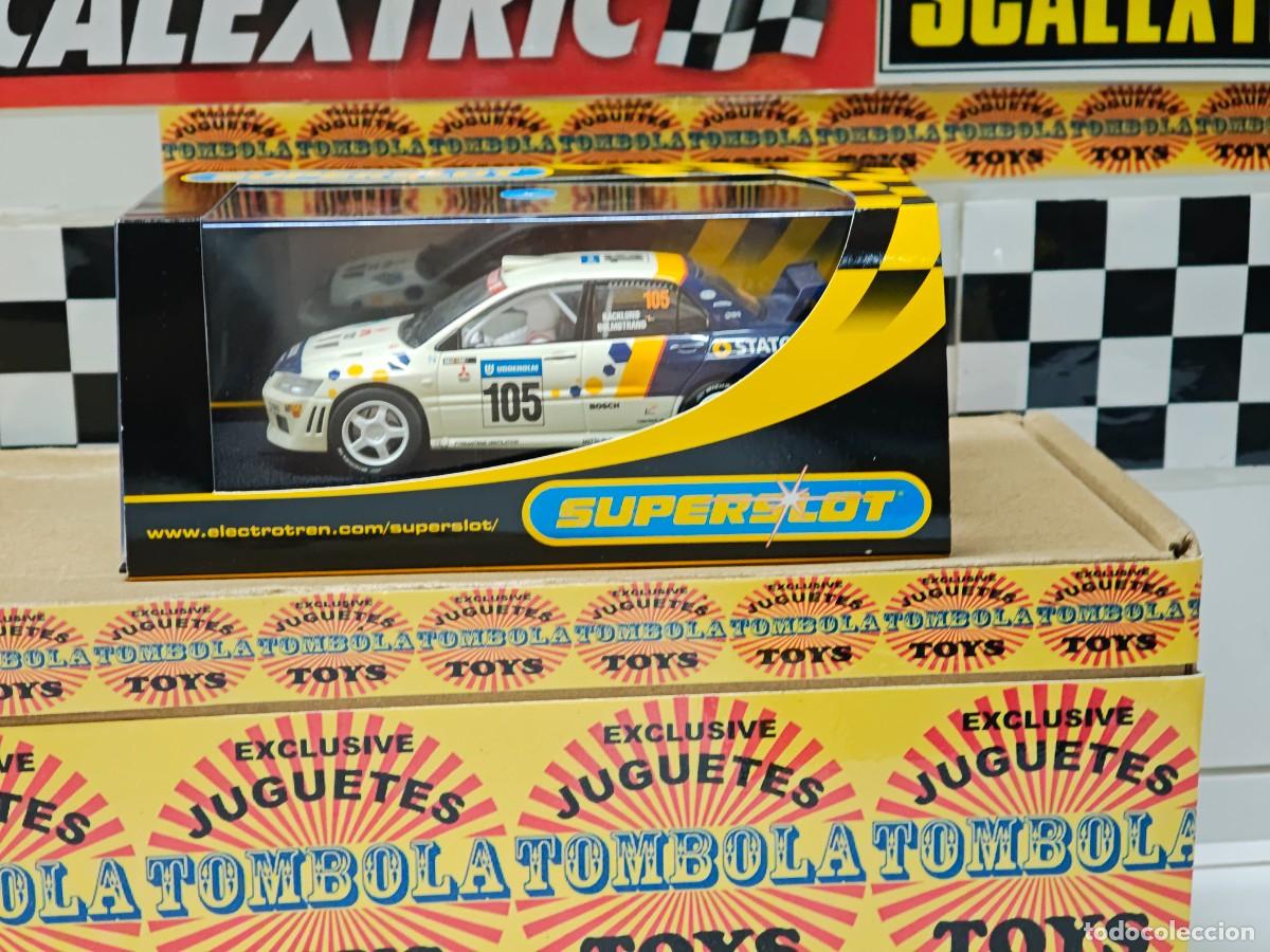 Slot Cars: MITSUBISHI LANCER EVO VII #105 SUPERSLOT FLY SPIRIT SCALEXTRIC SUPERSLOT REVELL