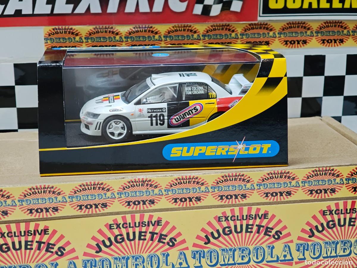 Slot Cars: MITSUBISHI LANCER EVO VII #119 SUPERSLOT FLY SPIRIT SCALEXTRIC SUPERSLOT REVELL
