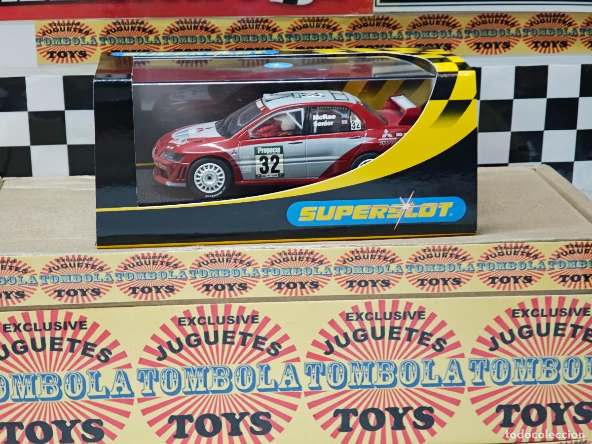 Slot Cars: MITSUBISHI LANCER EVO VII #32 SUPERSLOT FLY SPIRIT SCALEXTRIC SUPERSLOT REVELL