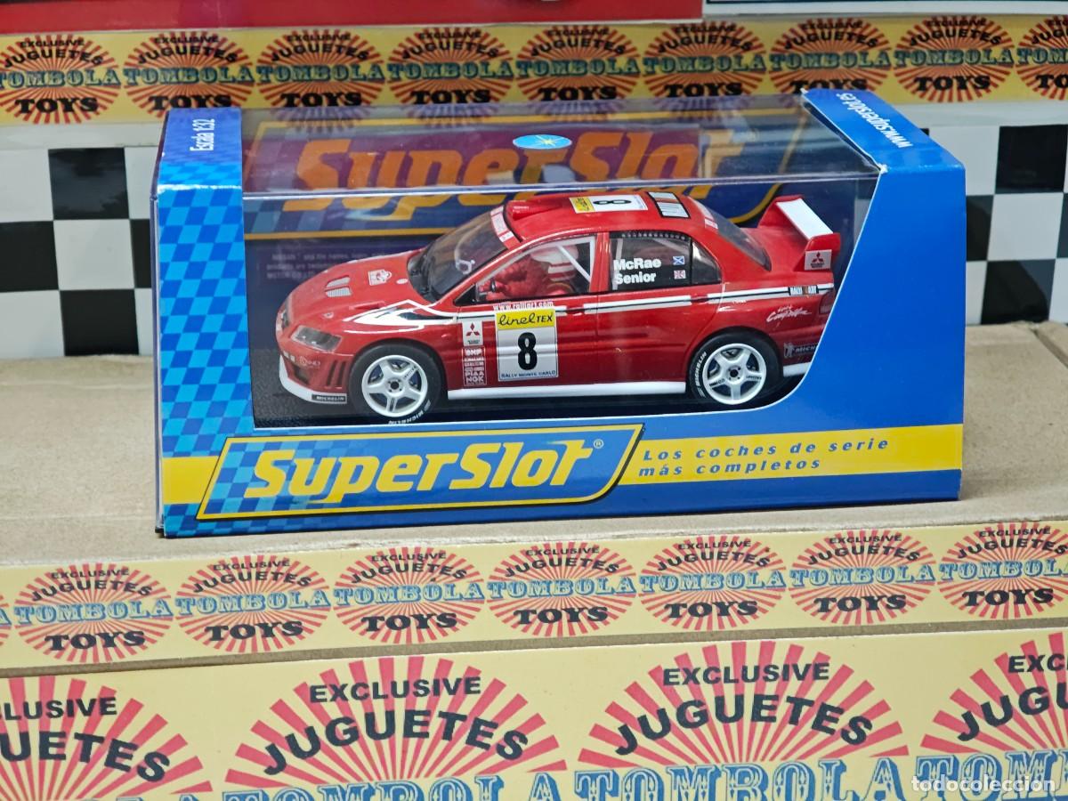 Slot Cars: MITSUBISHI LANCER EVO VII #8 SUPERSLOT FLY SPIRIT SCALEXTRIC SUPERSLOT REVELL