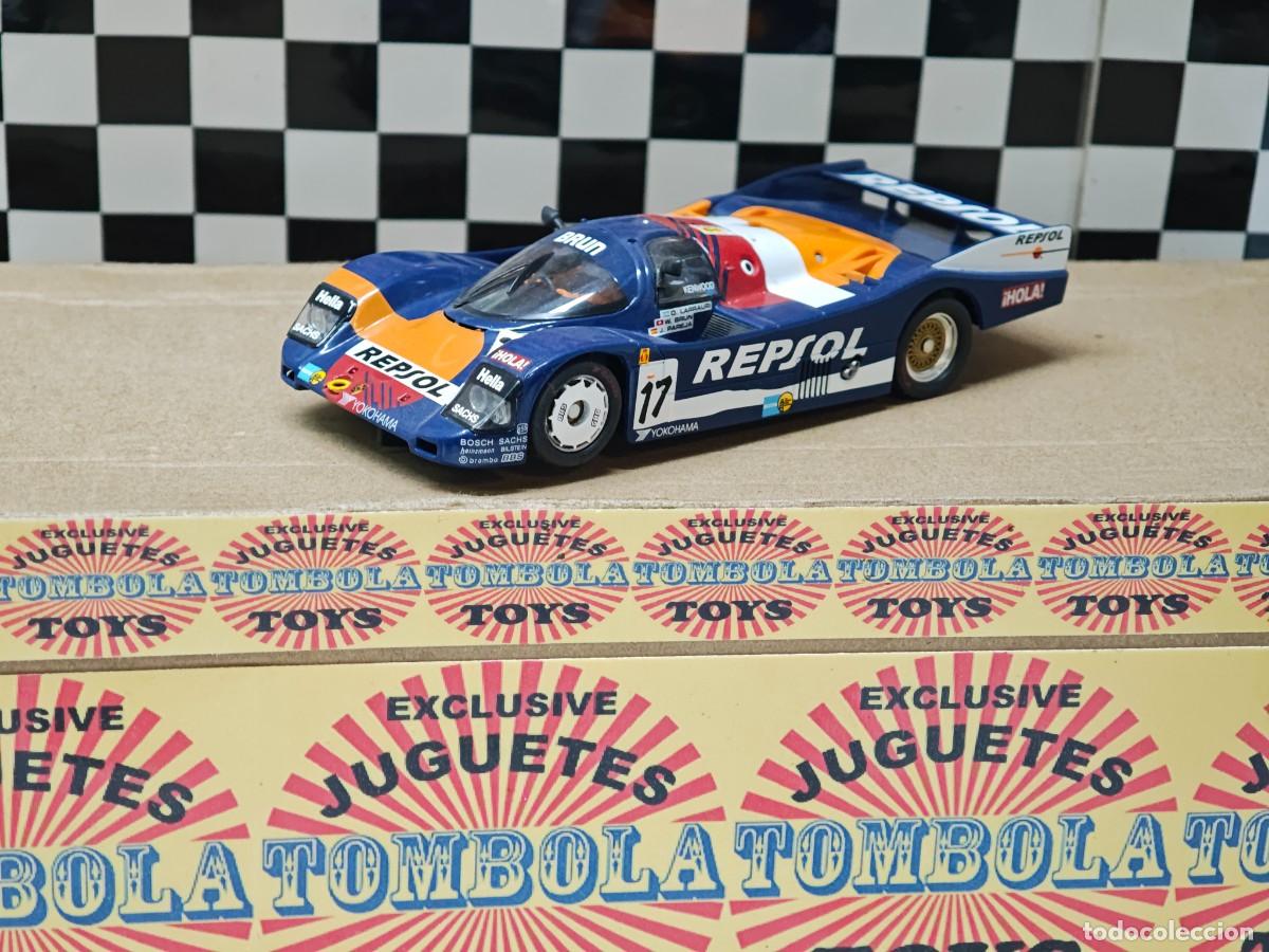 Slot Cars: PORSCHE 962 #17 &rdquo; REPSOL &rdquo; SLOT.IT SUPERSLOT FLY SPIRIT SCALEXTRIC SUPERSLOT REVELL