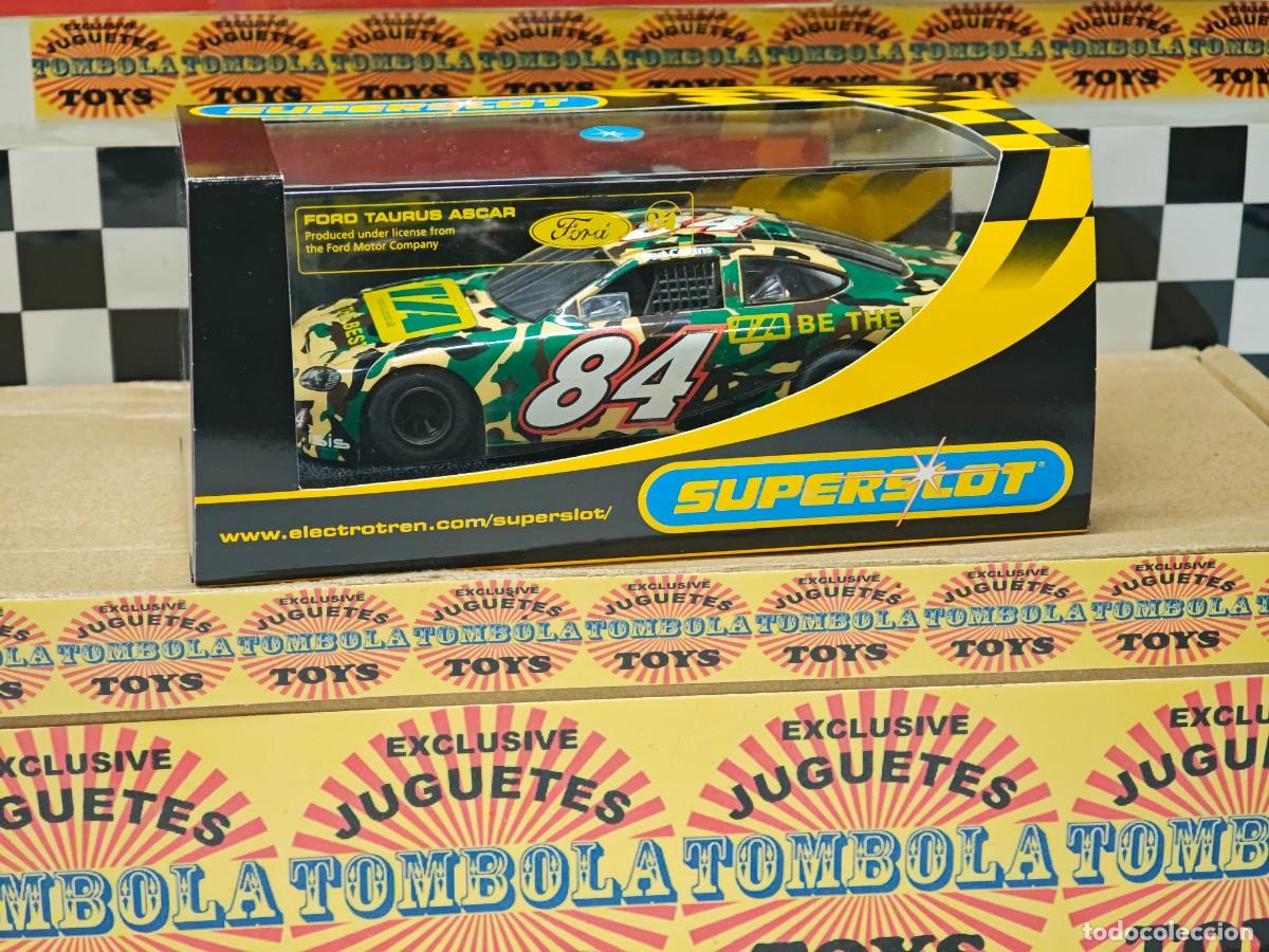 Slot Cars: NASCAR FORD TAURUS &rdquo;TA &rdquo; #84 SUPERSLOT SCALEXTRIC REVELL FLY NINCO