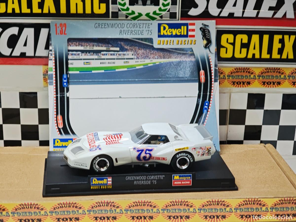 Slot Cars: GREENWOOD CORVETTE RIVERSIDE 75 REVELL SUPERSLOT SCALEXTRIC NINCO