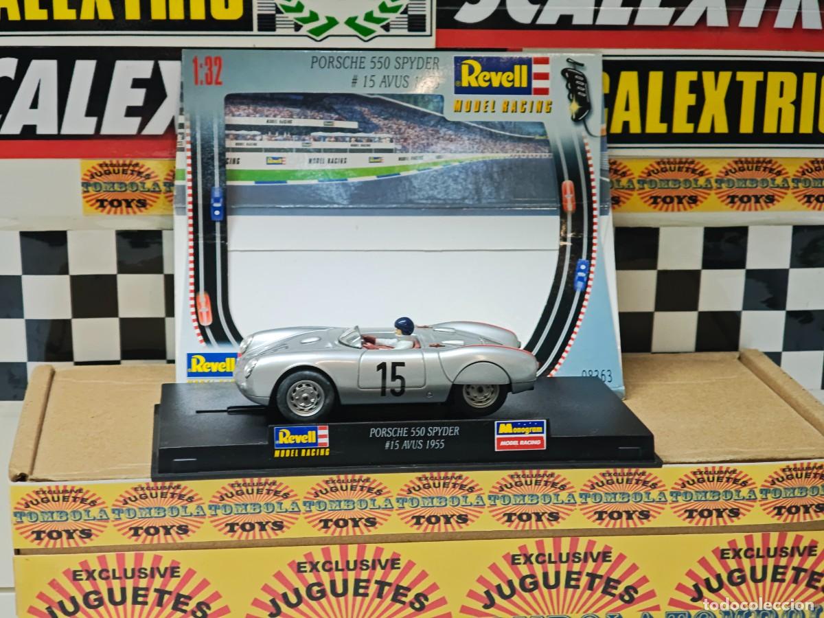 Slot Cars: PORSCHE 550 SPYDER #15 AVUS 1955 REVELL SUPERSLOT SCALEXTRIC NINCO