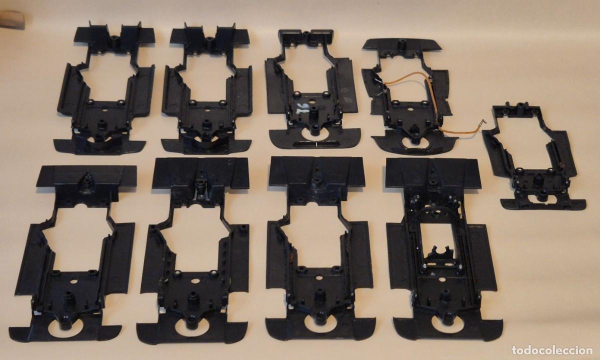 Slot Cars: SLOT.IT 9 CHASIS DE DIFERENTES COCHES APARENTEMENTE SIN ROTURAS 3 PORSCHE 956 1 962 1 JAGUAR 2 LANCI