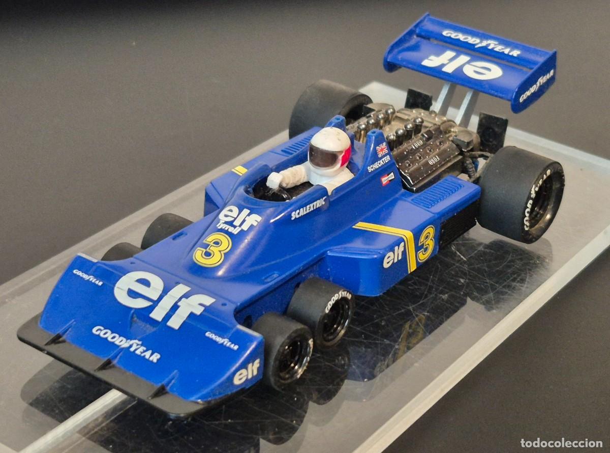 Slot Cars: SCALEXTRIC ALTAYA TYRRELL P.34 FUNCIONA CORRECTO FALTA ARCO DE SEGURIDAD