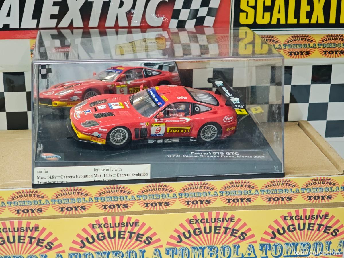 Slot Cars: FERRARI 575 GTC CARRERA &rdquo; MONZA 2004 &rdquo; Revell Autoart Ninco Scalextric FLY