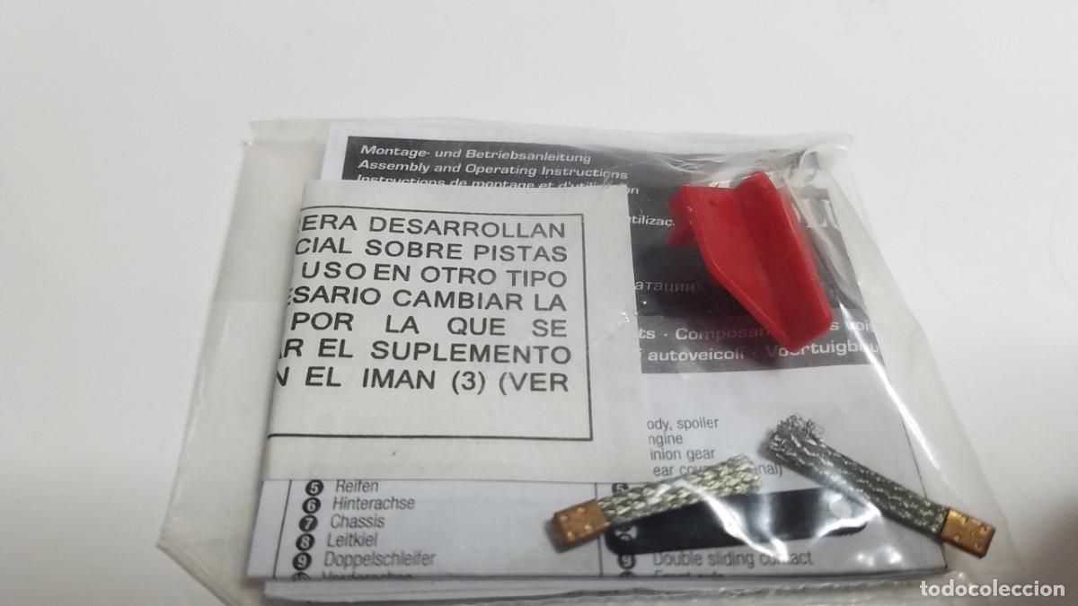 Slot Cars: SLOT SCALEXTRIC CARRERA EVOLUTION BLISTER BOLSA GUIA COMPLETA CON TRENCILLAS ROJA Y DOCUMENTACI&Oacute;N