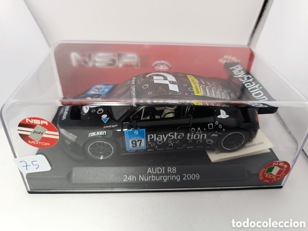 Slot Cars: NSR AUDI R8 24H NURBURGRING 2009 1094