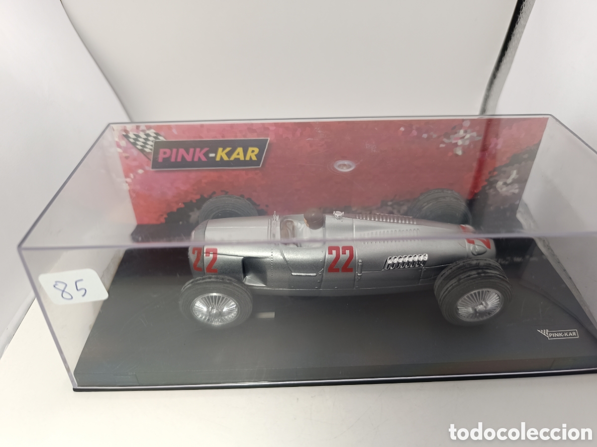 Slot Cars: PINK KAR AUTO UNION TYPE C DOBLE RUEDA TRASERA 1936 CV-012