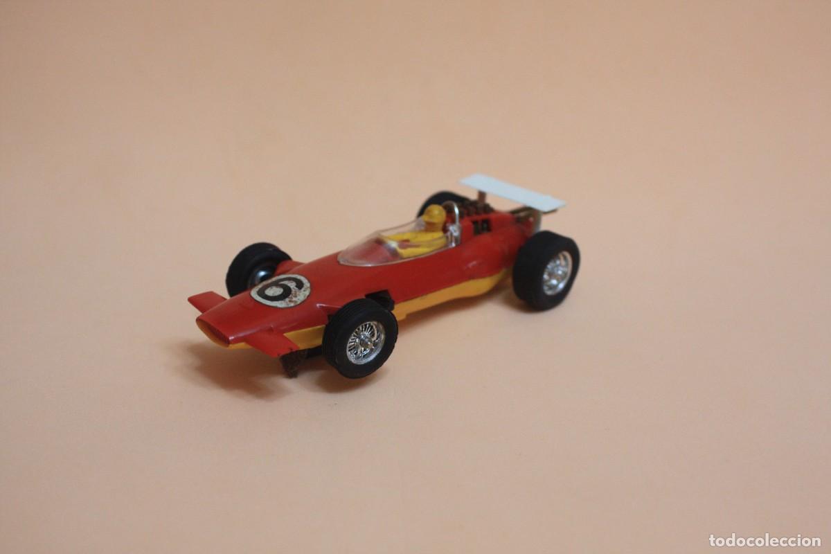 Slot Cars: Antiguo coche de slot scalextric Lotus Formula 1 de Jouef