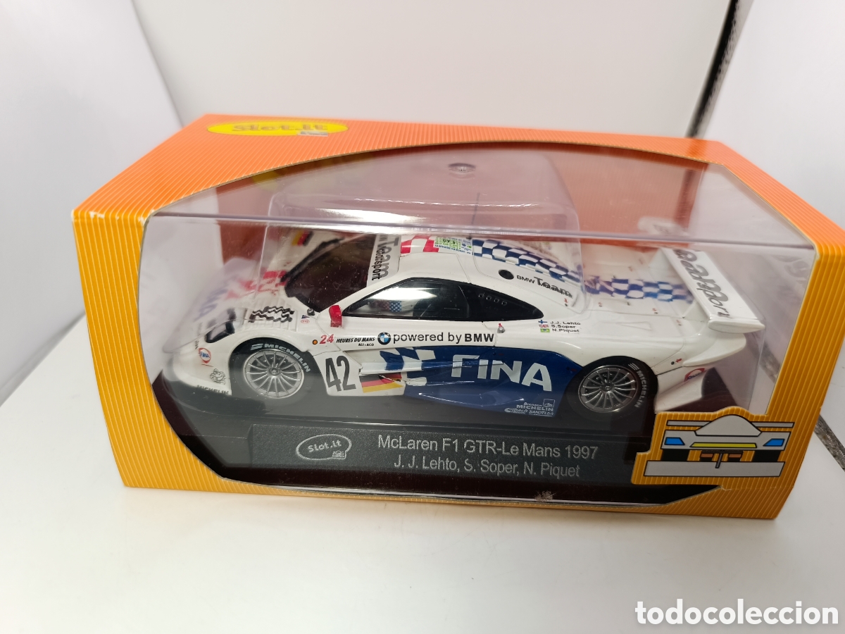 Slot Cars: SLOT.IT MCLAREN F1 GTR N&deg;42 LE MANS 1997 CA10F