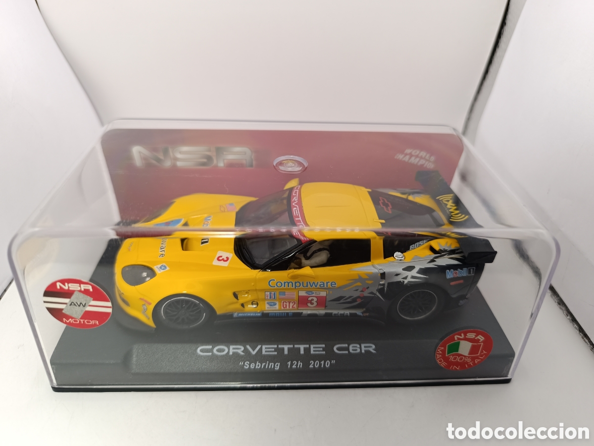 Slot Cars: NSR CORVETTE C6R SEBRING 12H 2010 1083