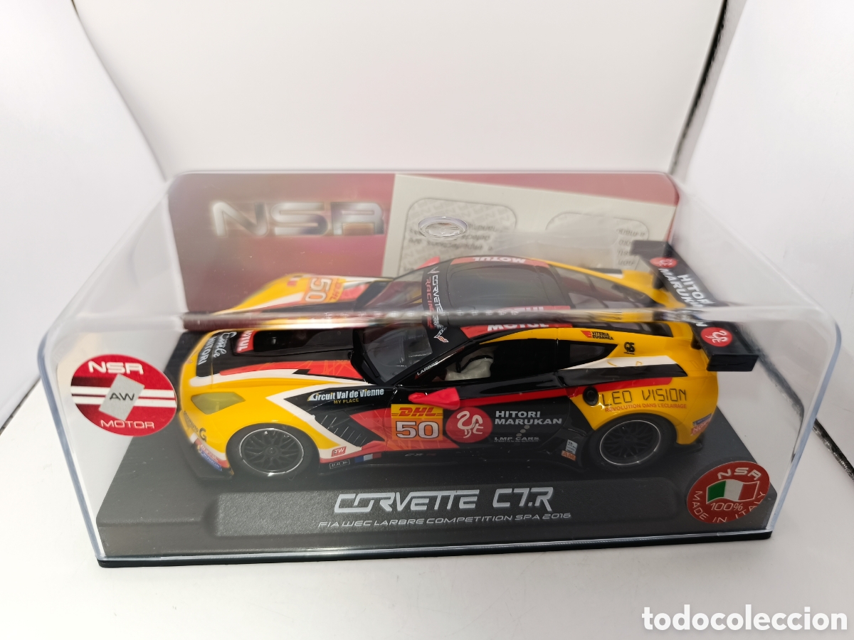Slot Cars: NSR CORVETTE C7R FIA WEC LARBRE SPA 2016 0077