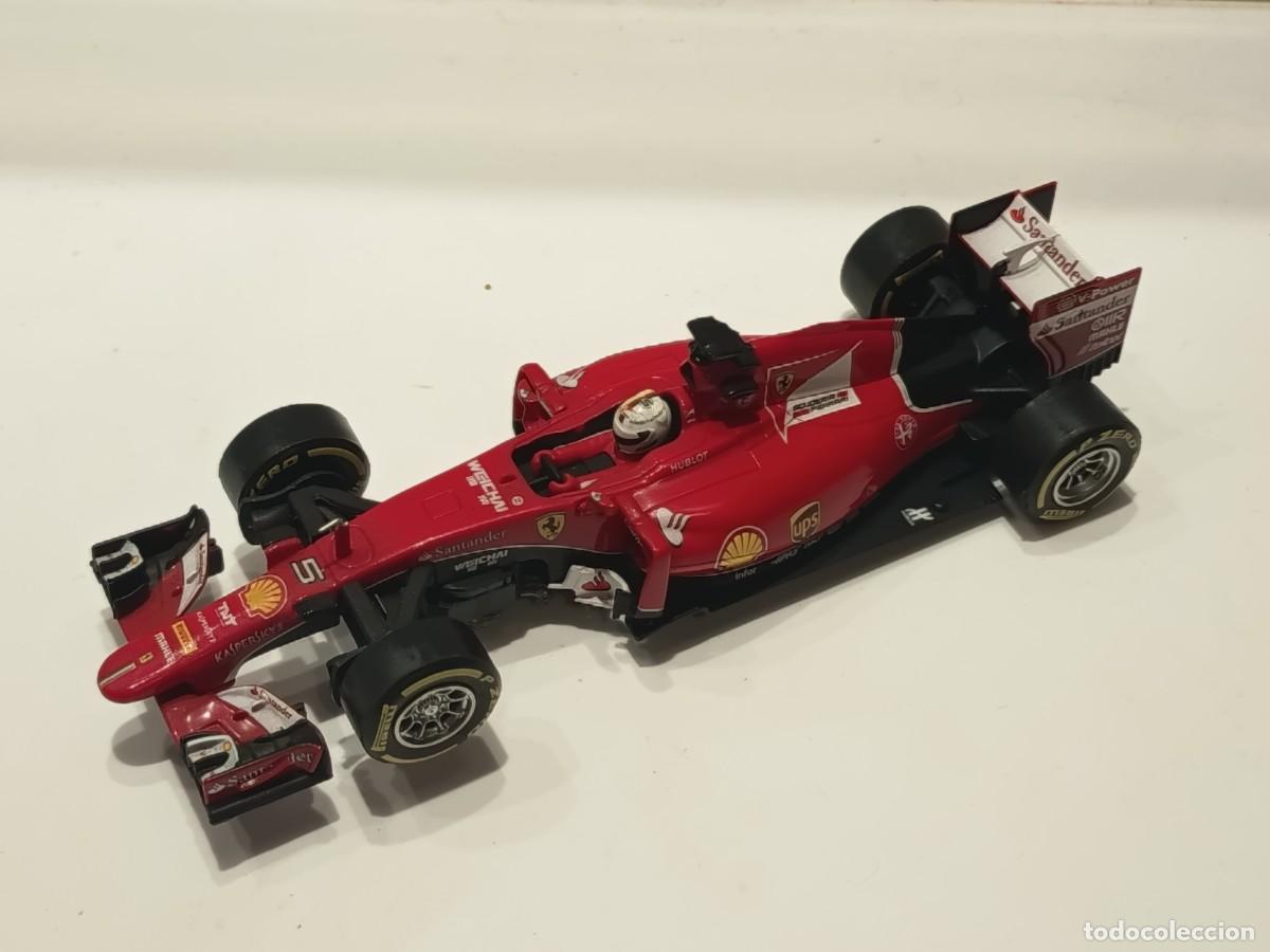 Slot Cars: Carrera evolution Ferrari SF15-T 2015 Vettel CAR 27528 #5