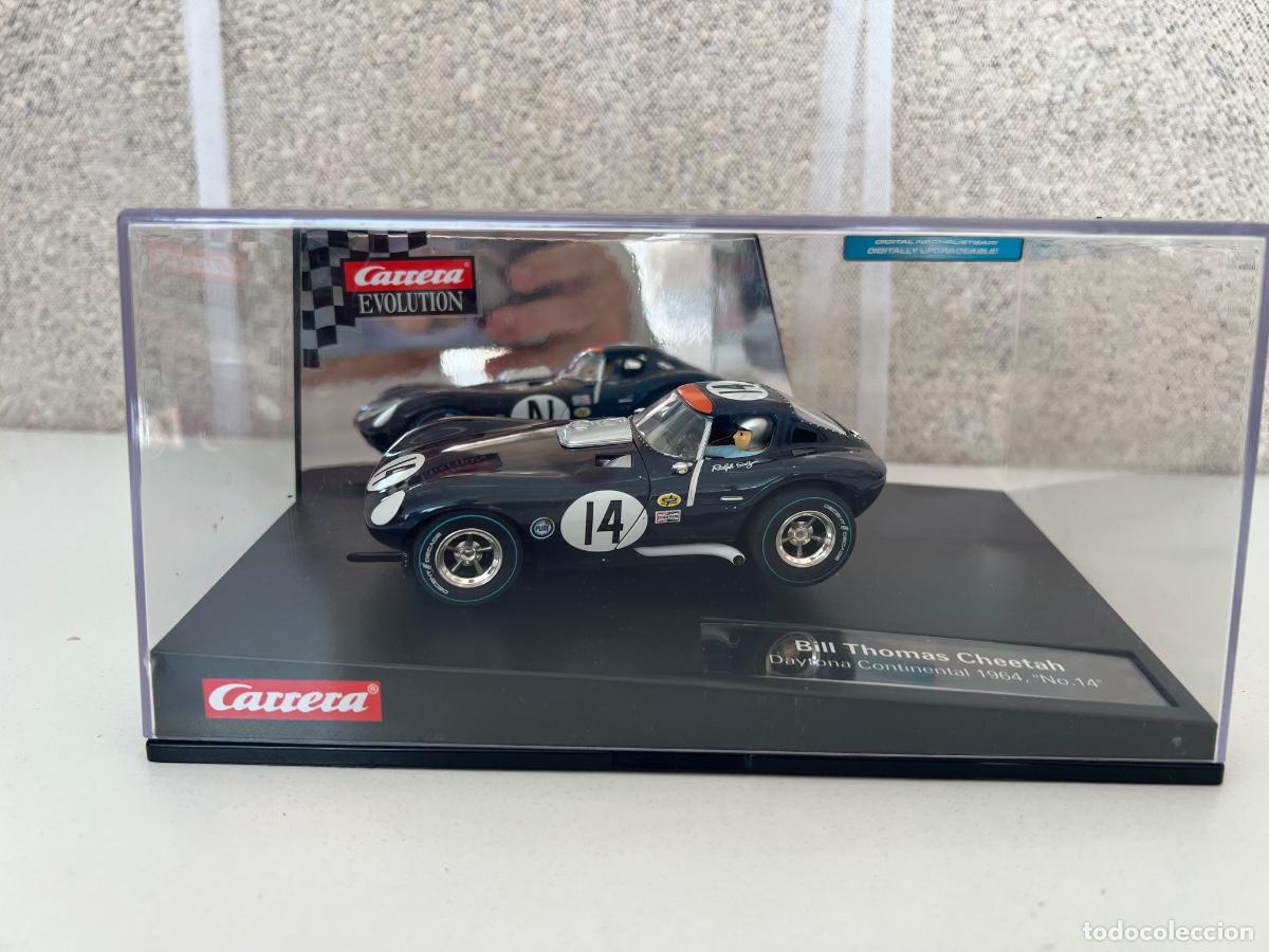Slot Cars: CARRERA EVOLUTION BILL THOMAS CHEETAH 27414 DAYTONA CONTINENTAL 1964