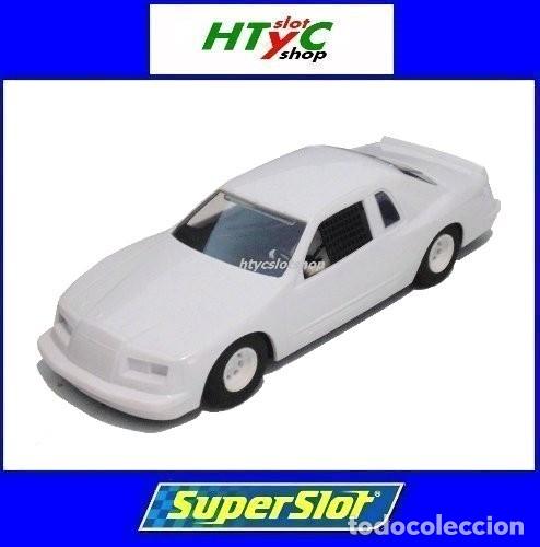 Slot Cars: SUPERSLOT FORD THUNDERBIRD WHITE