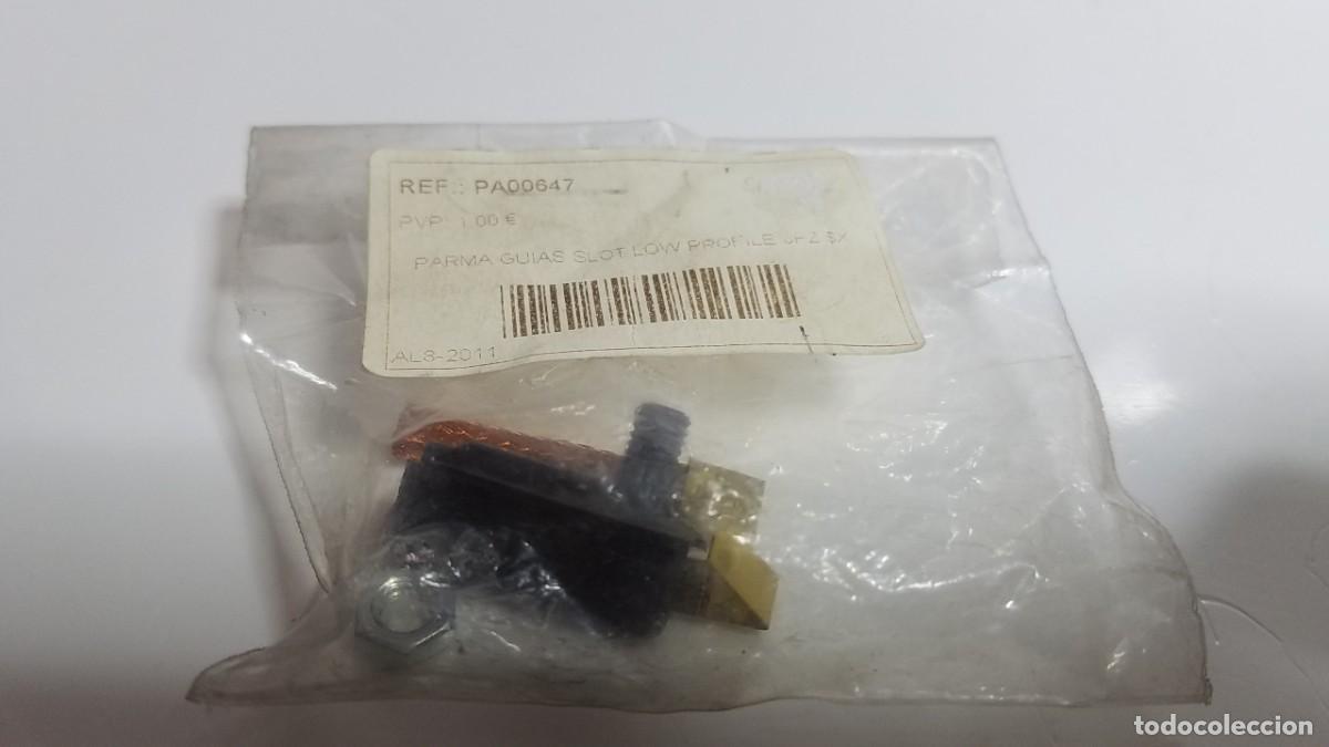 Slot Cars: SLOT SCALEXTRIC PARMA BLISTER BOLSA GU&Iacute;A FLEXIBLE GRIS REF. PA00647