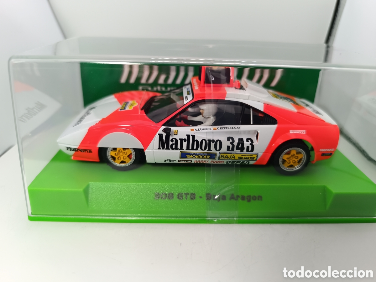 Slot Cars: AVANT SLOT FERRARI 308 GTB BAJA ARAGON ZANINI MARLBORO
