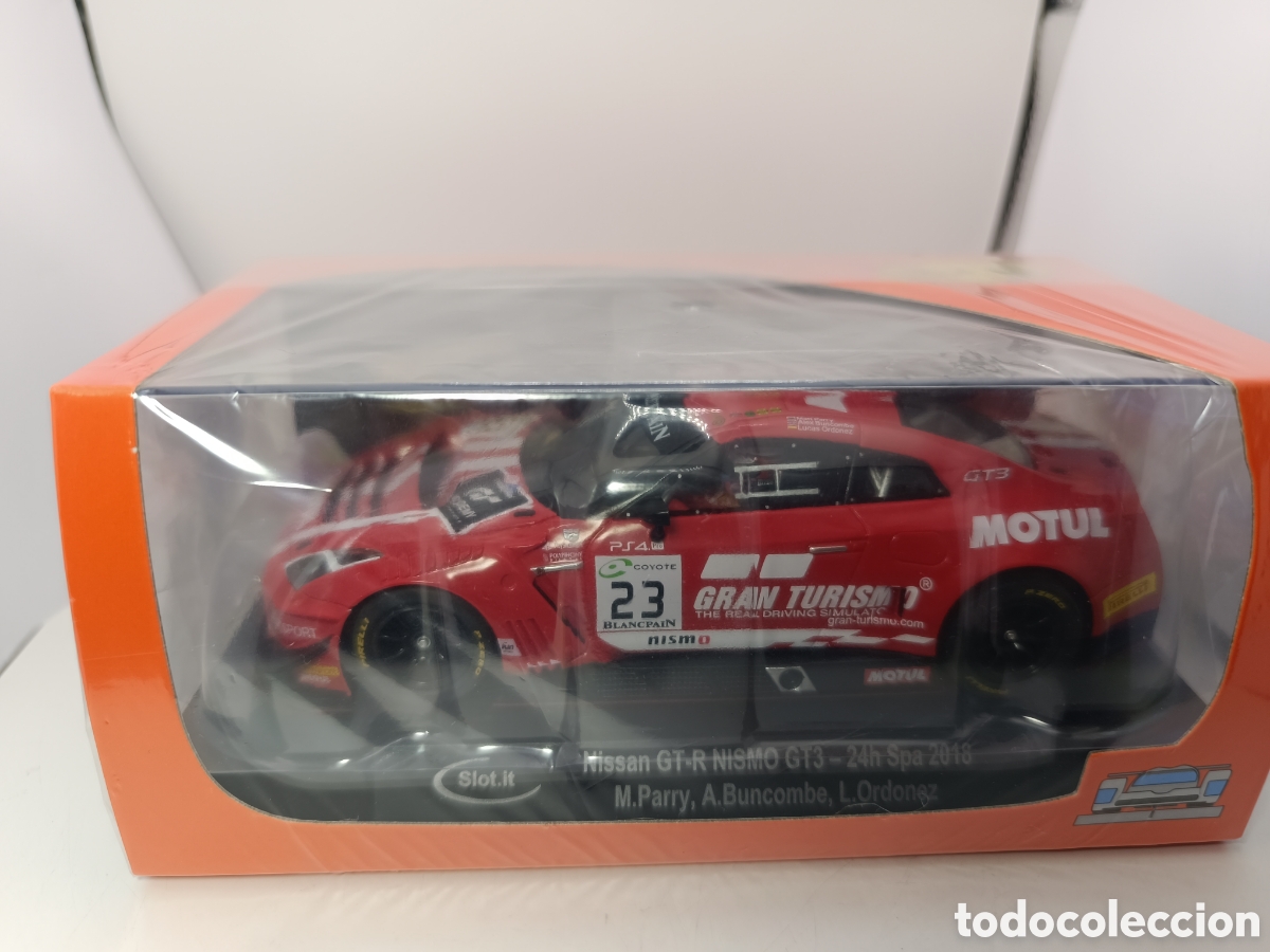 Slot Cars: SLOT IT NISSAN GT-R NISMO GT3 24H SPA 2018 CA49a