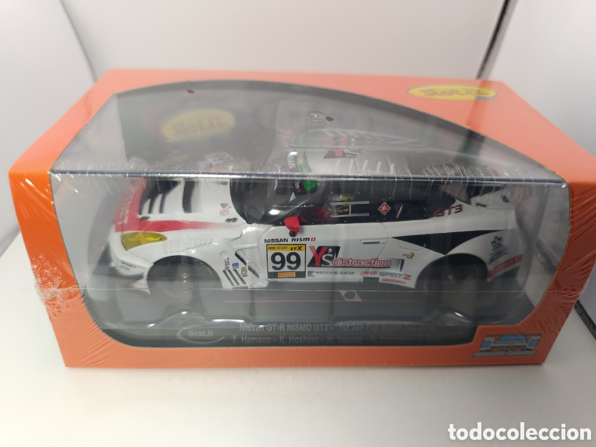 Slot Cars: SLOT.IT NISSAN GT-R NISMO GT3 24H FUJI 2018 CA49d