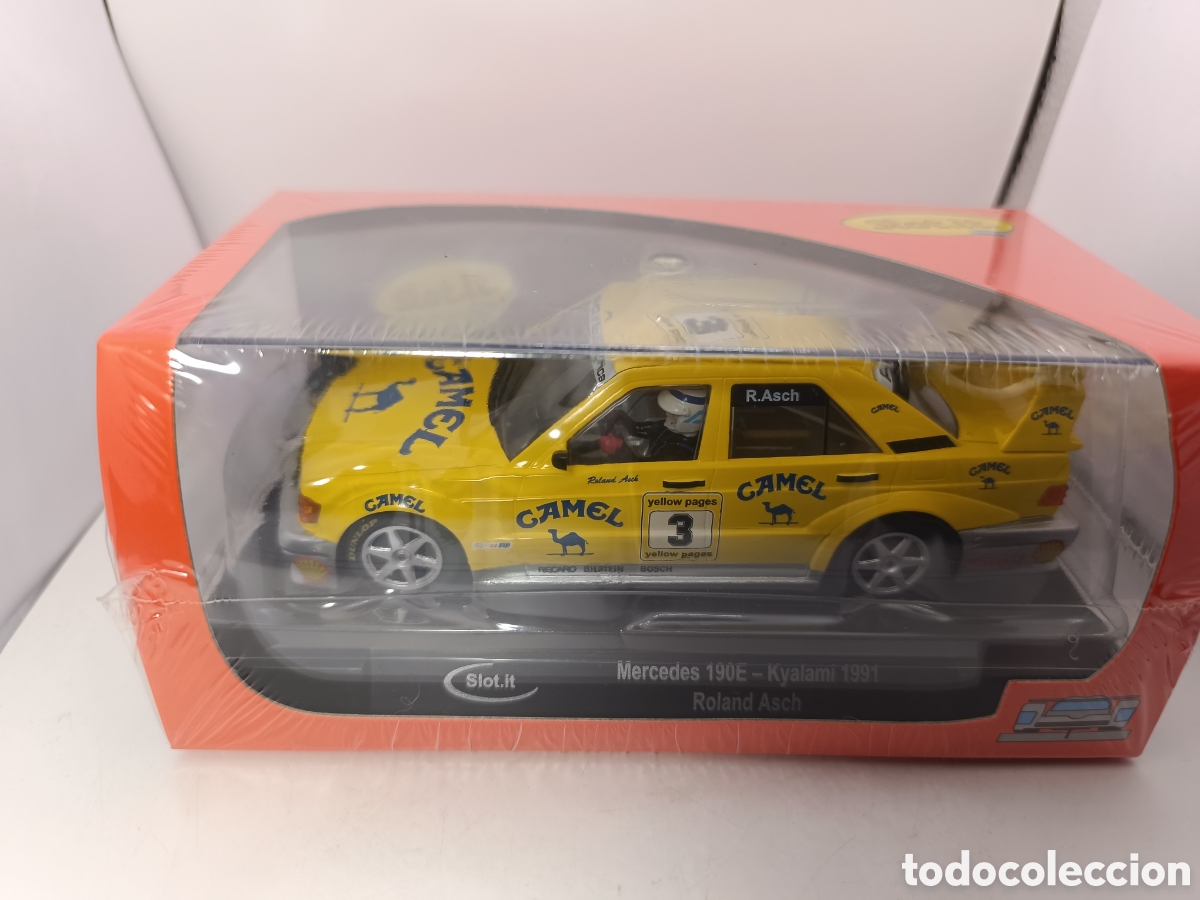 Slot Cars: SLOT.IT MERCEDES 190E KYALAMI 1991 CA44D CAMEL