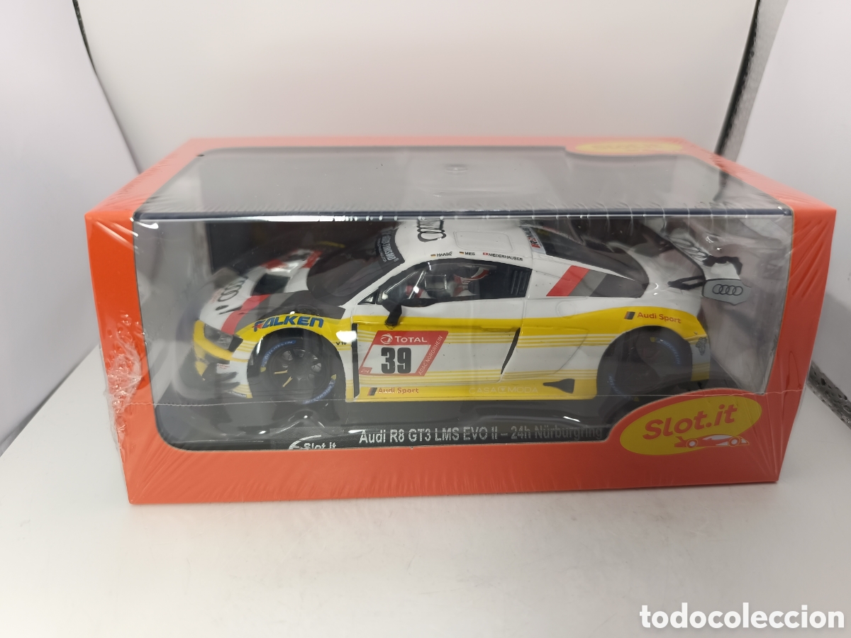 Slot Cars: SLOT.IT AUDI R8 GT3 LMS EVO II 24H NURBURGRING 2023 CA58A