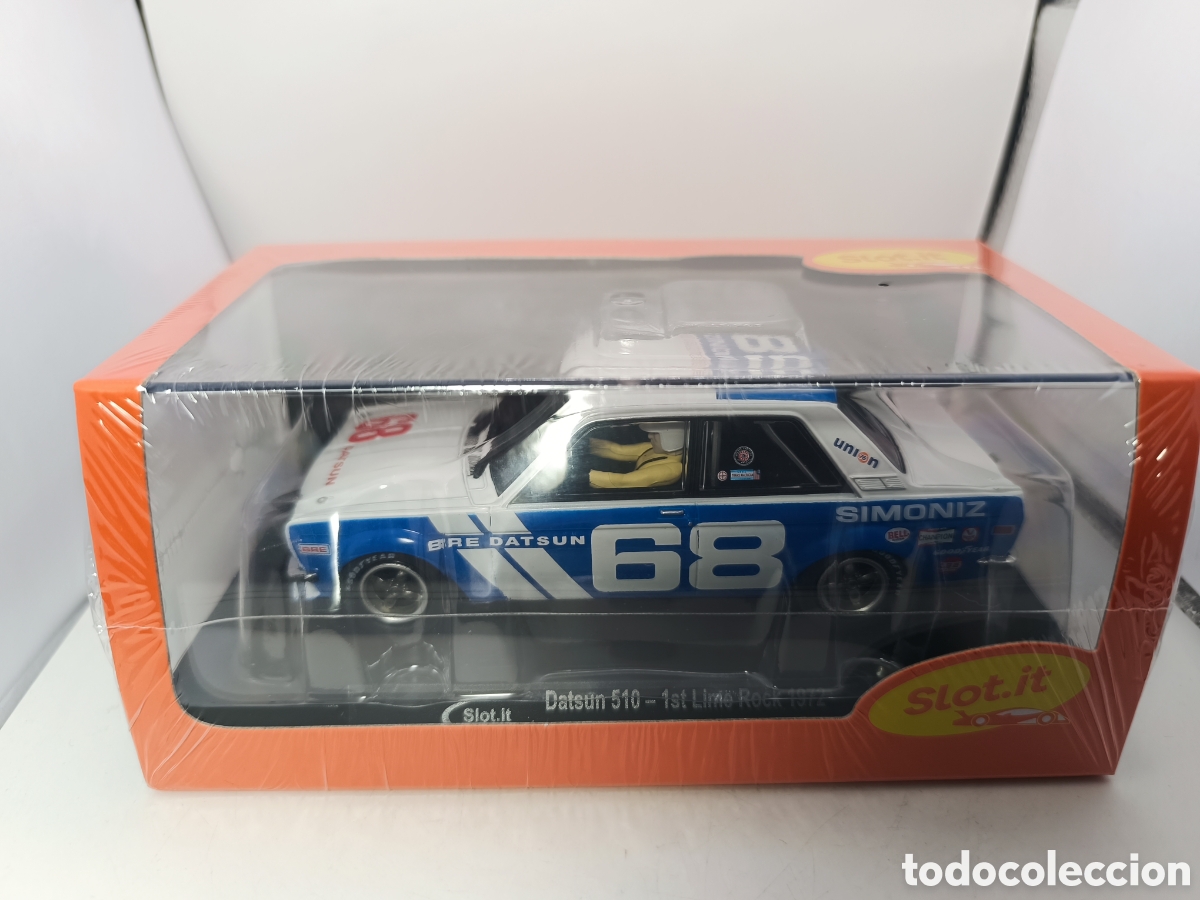 Slot Cars: SLOT.IT DATSUN 510 1st Lime Rock 1972 CA59A