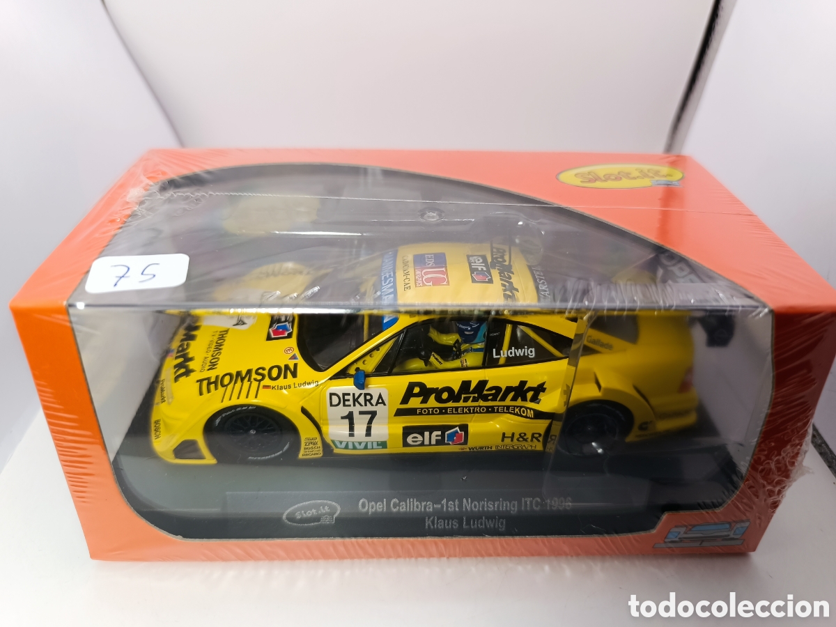 Slot Cars: SLOT.IT OPEL CALIBRA 1ST NORISRING ITC 1996 CA36B
