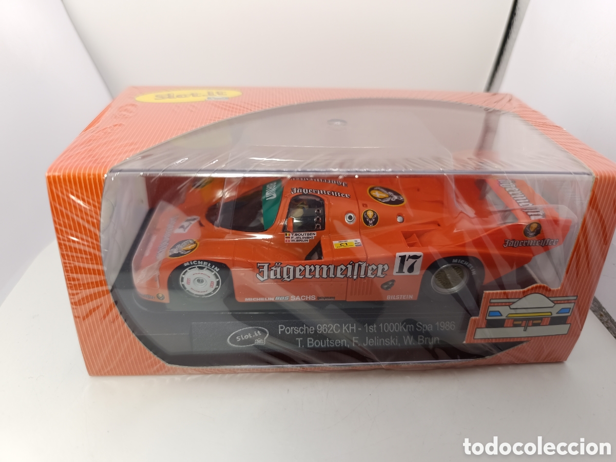 Slot Cars: SLOT.IT PORSCHE 962C KH 1ST 1000KM SPA 1986 CA17B