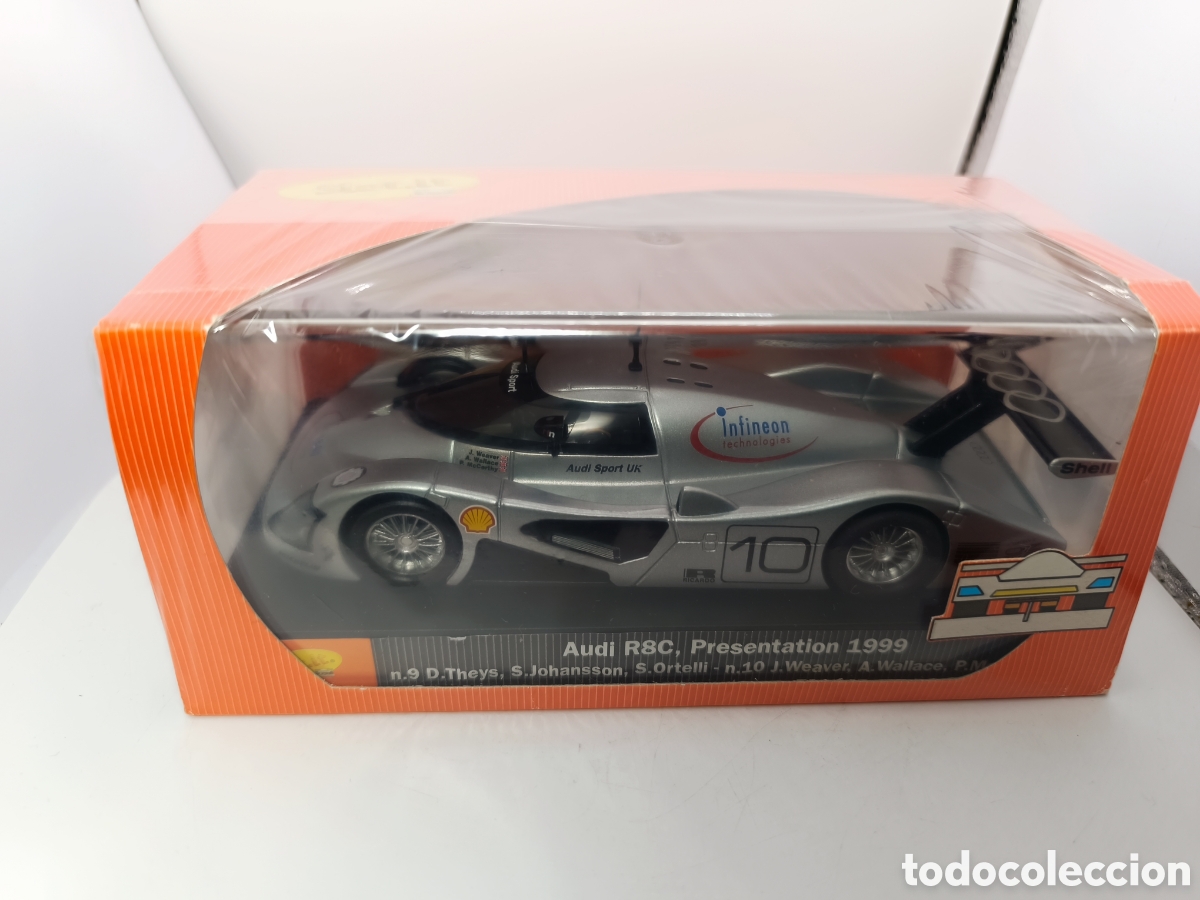 Slot Cars: SLOT.IT AUDI R8C 1999 PRESS PRESENTATION SICA01D