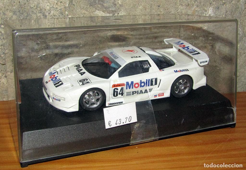 Slot Cars: SCALEXTRIC CARTRIX - HONDA NSX MOBIL 1 - NUEVO Y EN SU CAJA ORIGINAL