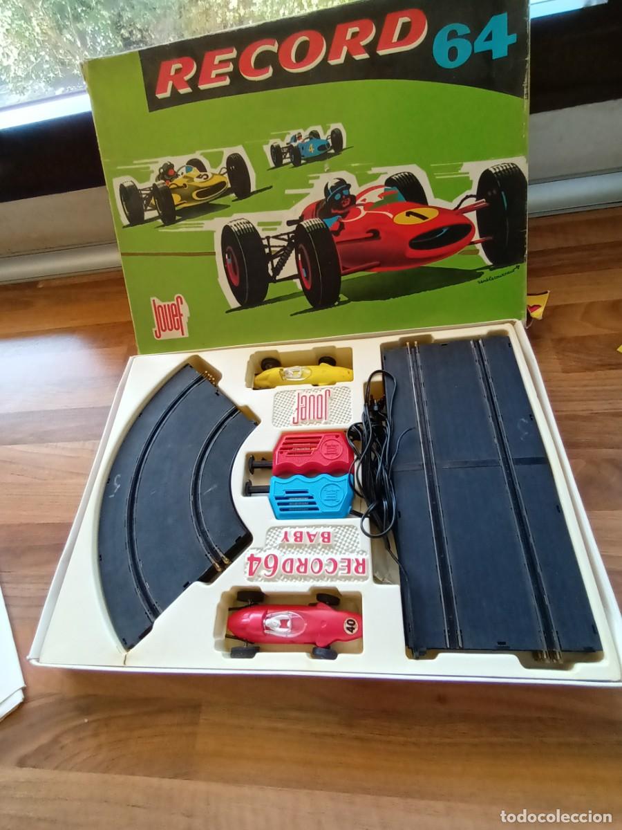 Slot Cars: JOUEF RECORD 64 BABY,PISTA DE CARRERAS DE COHES,REF 394,LEER DESCRIPCION