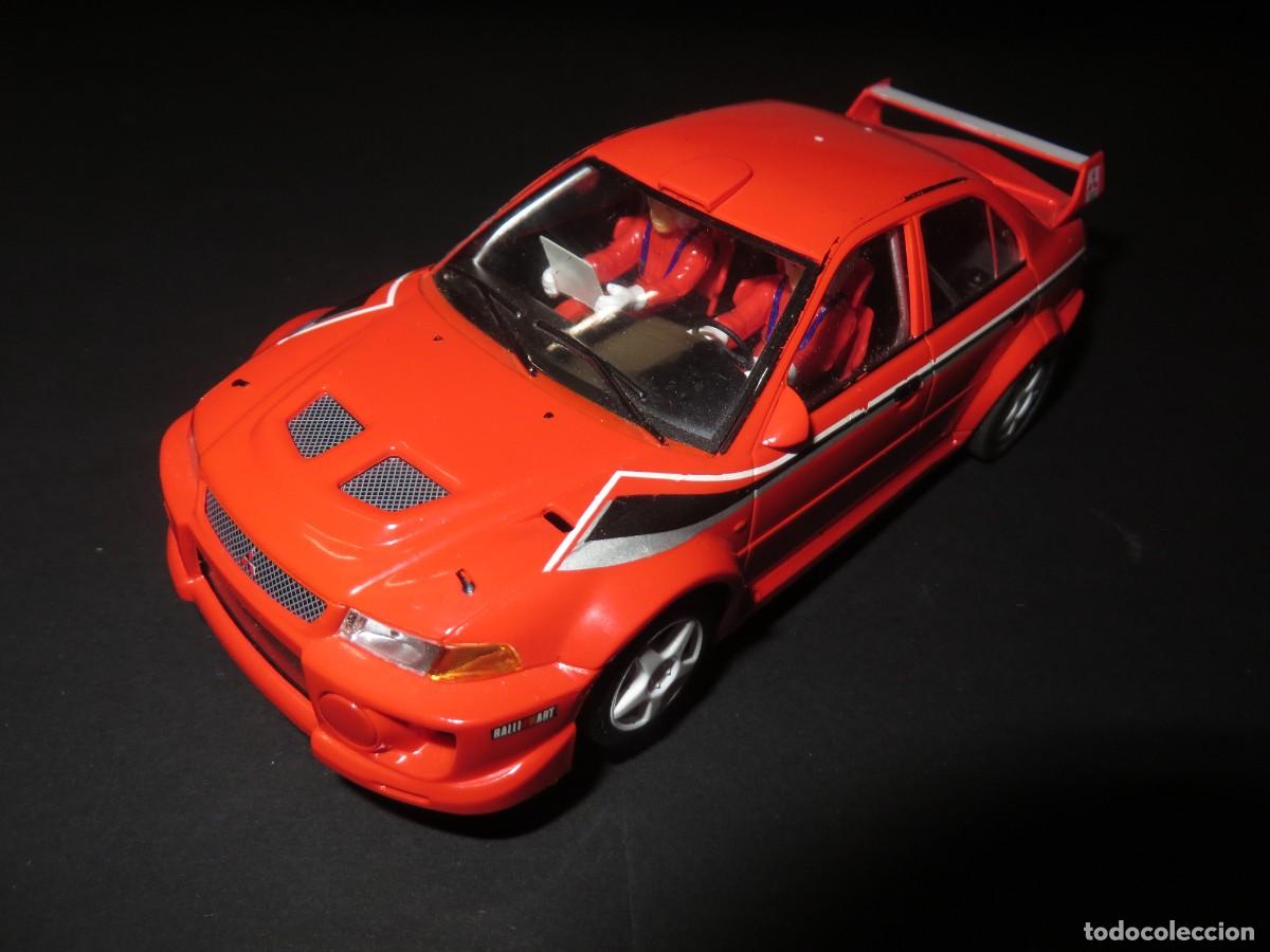 Slot Cars: MITSUBISHI EVO SCALEAUTO.