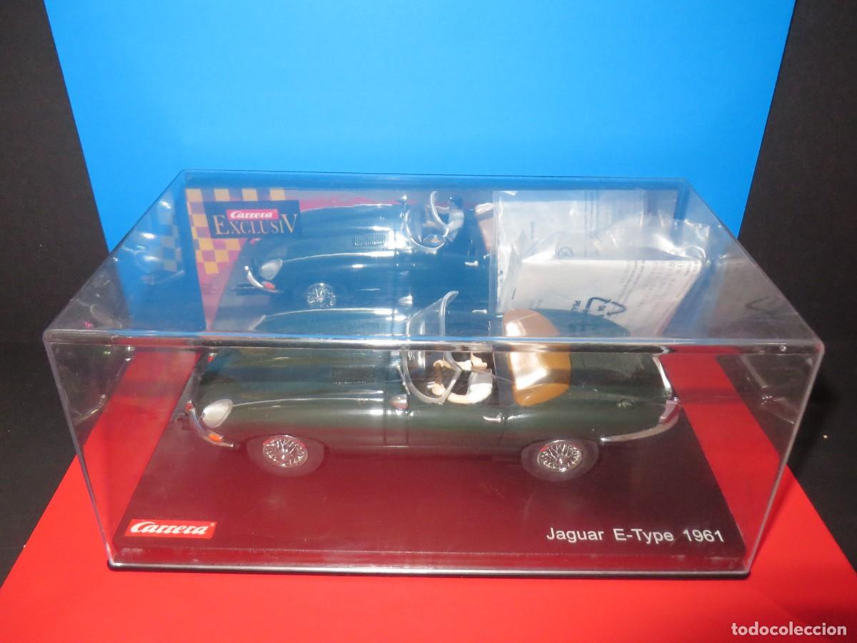 Slot Cars: JAGUAR E-TYPE 1961 DE CARRERA SLOT. ESCALA 1/24