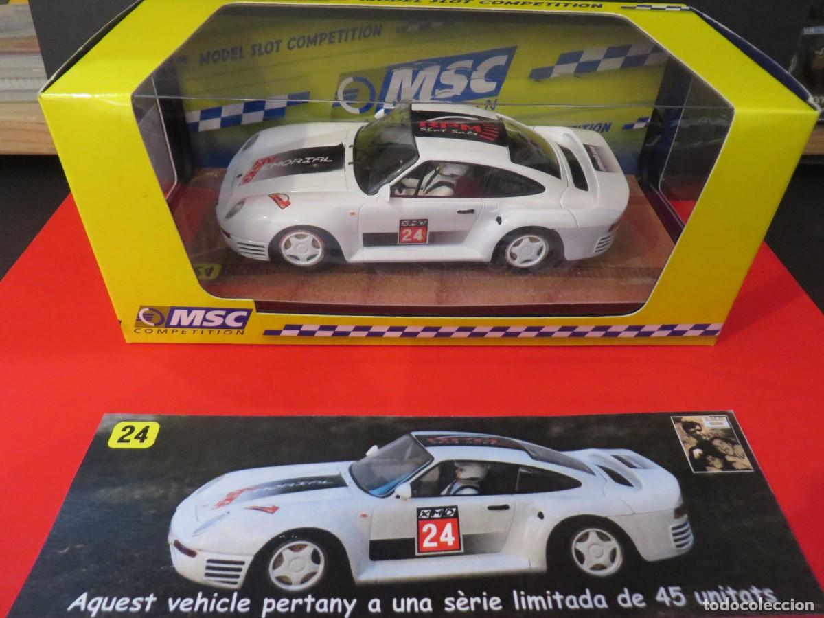 Slot Cars: PORSCHE 959 STREET CAR XV XMD MEMORIAL. EDICI&Oacute;N LIMITADA 45 UNIDADES.