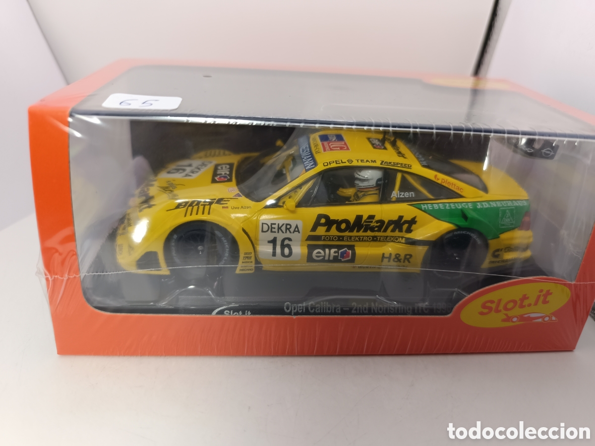 Slot Cars: SLOT.IT OPEL CALIBRA N.16 2ND NORISRING ITC 1996 CA36G