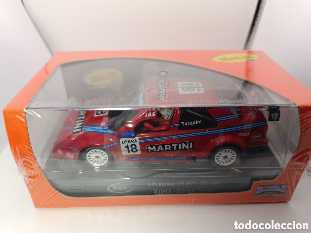 Slot Cars: SLOT.IT ALFA ROMEO 155 V6TI ITC MUGELLO 1996 MARTINI CA45B