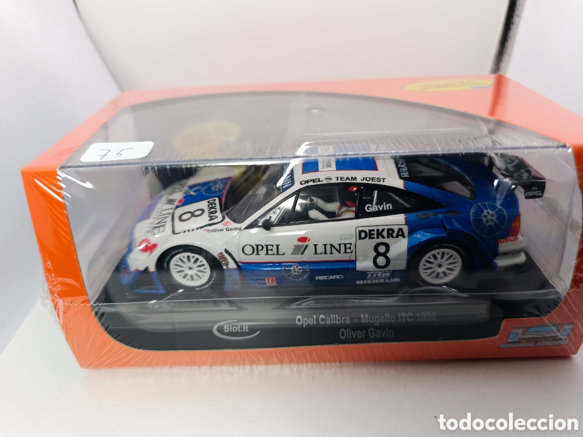 Slot Cars: SLOT.IT OPEL CALIBRA MUGELLO ITC 1996 CA36e