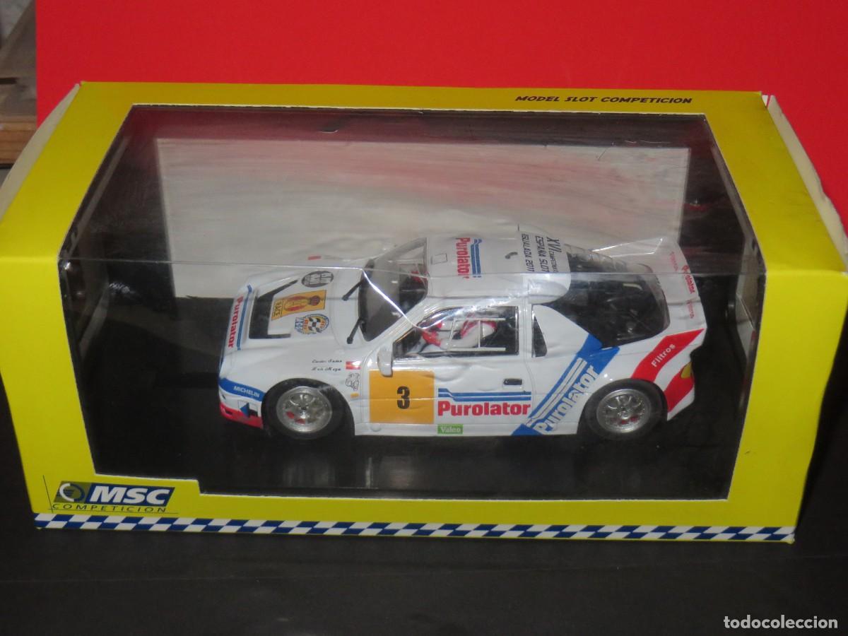 Slot Cars: FORD RS200 MSC. COCHE CONMEMORATIVO CAMPEONATO DE ESPA&Ntilde;A DE SLOT 2011