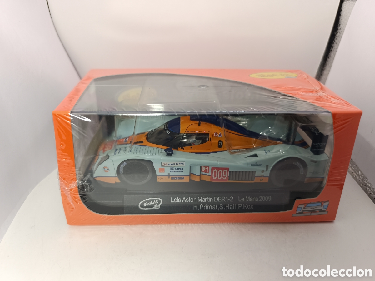 Slot Cars: SLOT.IT LOLA ASTON MART&Iacute;N DBR1-2 LE MANS 2009 CA31A