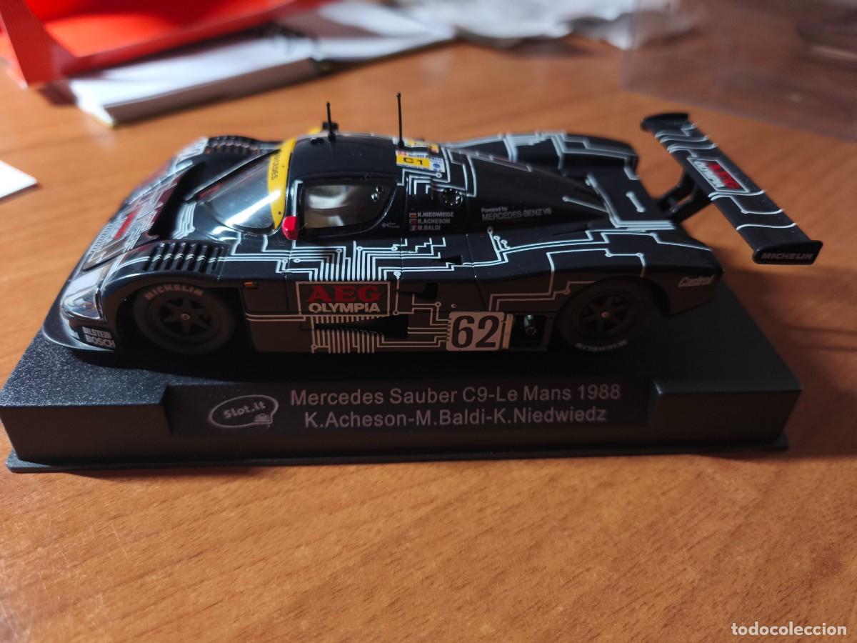 Slot Cars: MERCEDES SAUBER C9. LE MANS 1988