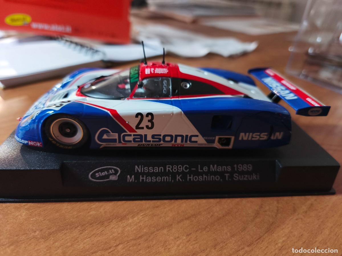 Slot Cars: NISSAN R89 C. CALSONIC LE MANS 1989