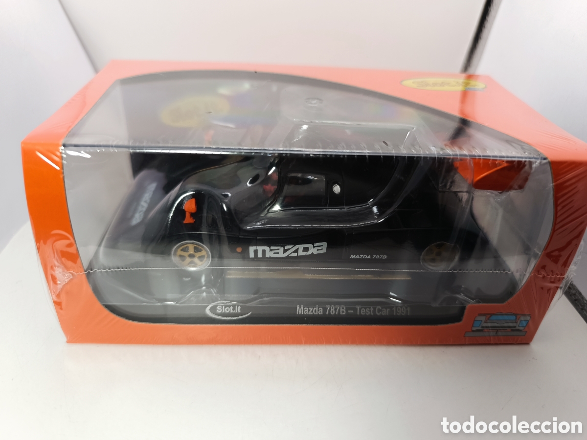 Slot Cars: SLOT.IT MAZDA 787B TEST CAR 1991 CA15D