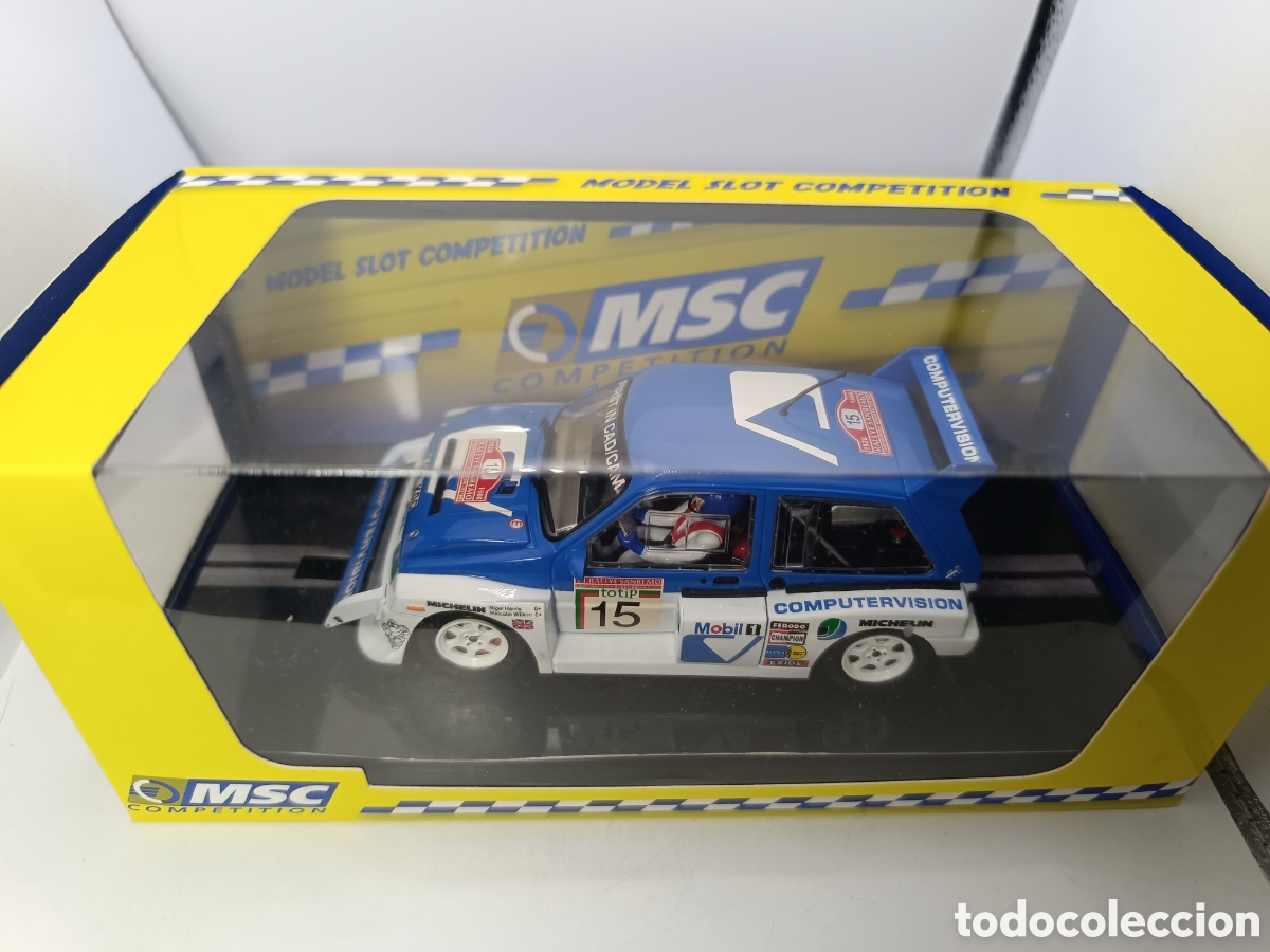 Slot Cars: MSC MG METRO 6R4 SAN REMO 1986 MSC-6003