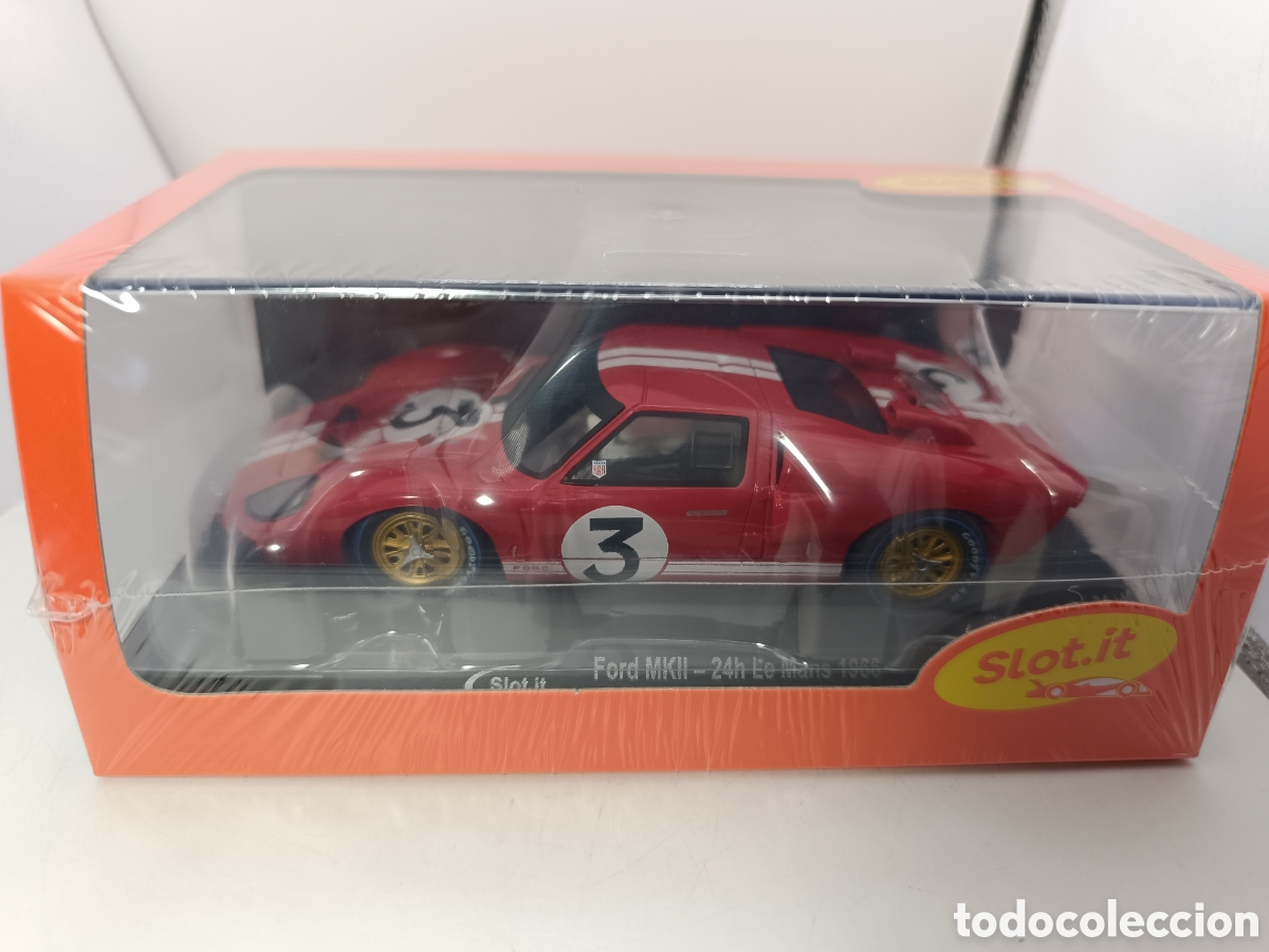 Slot Cars: SLOT.IT FORD GT MKII N.3 24H LE MANS 1966 CA20e