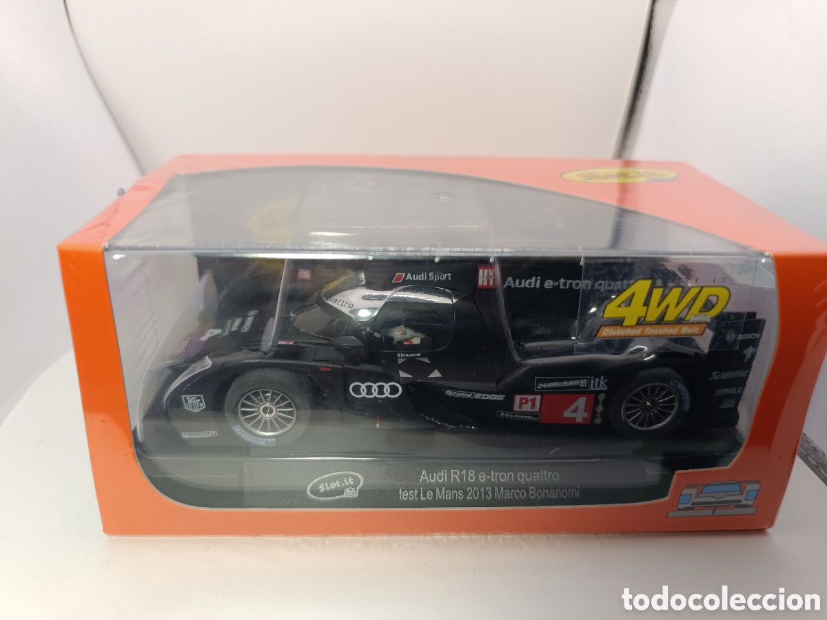 Slot Cars: SLOT.IT AUDI R18 E-TRON QUATTRO N.4 LE MANS TEST 2013 CA29A