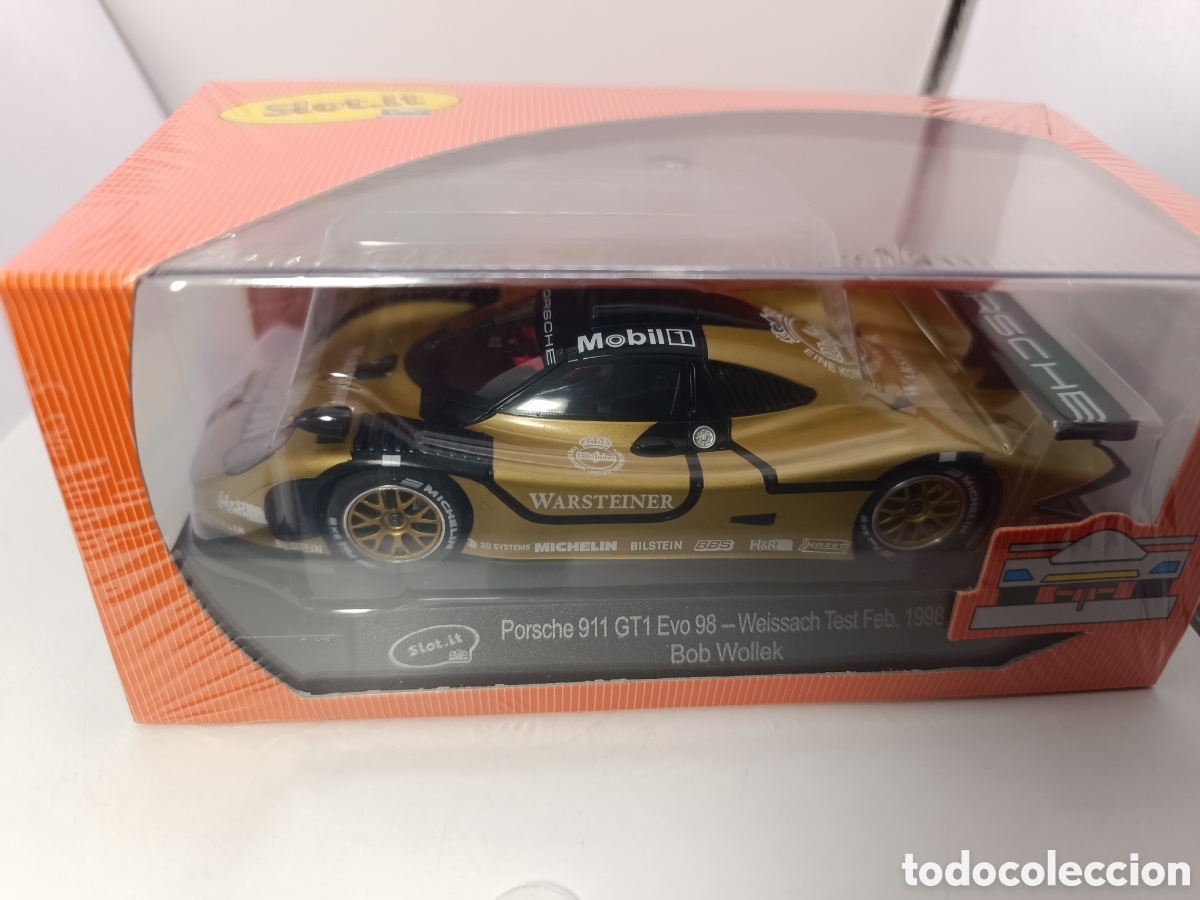 Slot Cars: SLOT.IT PORSCHE 911 GT1 EVO98 TEST WEISSACH 1998 CA23B