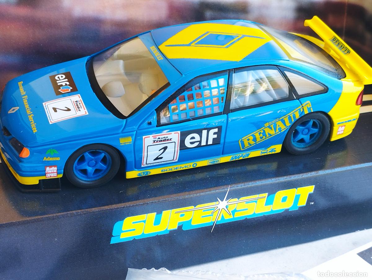Slot Cars: RENAULT LAGUNA DE SCX SUPERSLOT 1995 CON SU CAJA